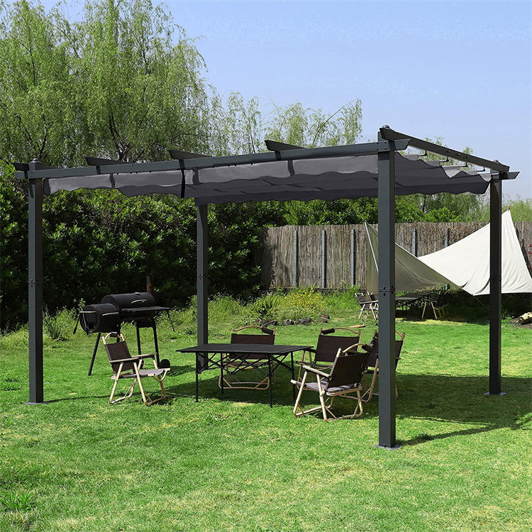 13 x 10 Ft terrassi alumiiniumist pergola varjualune