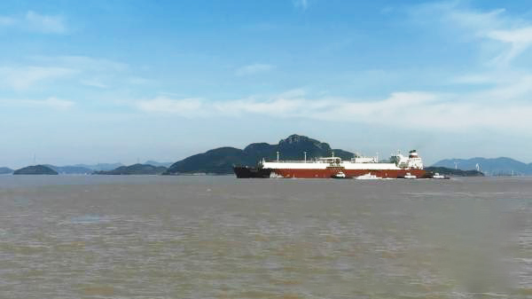 Ningbo on oma 500. LNG laeva saabumisega saanud 50,9 miljardit ruutmeetrit maagaasi