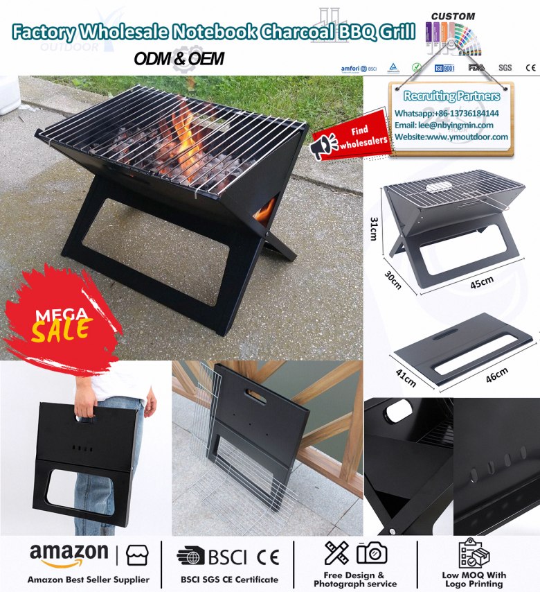 Suurepärane väike kaasaskantav söegrill!