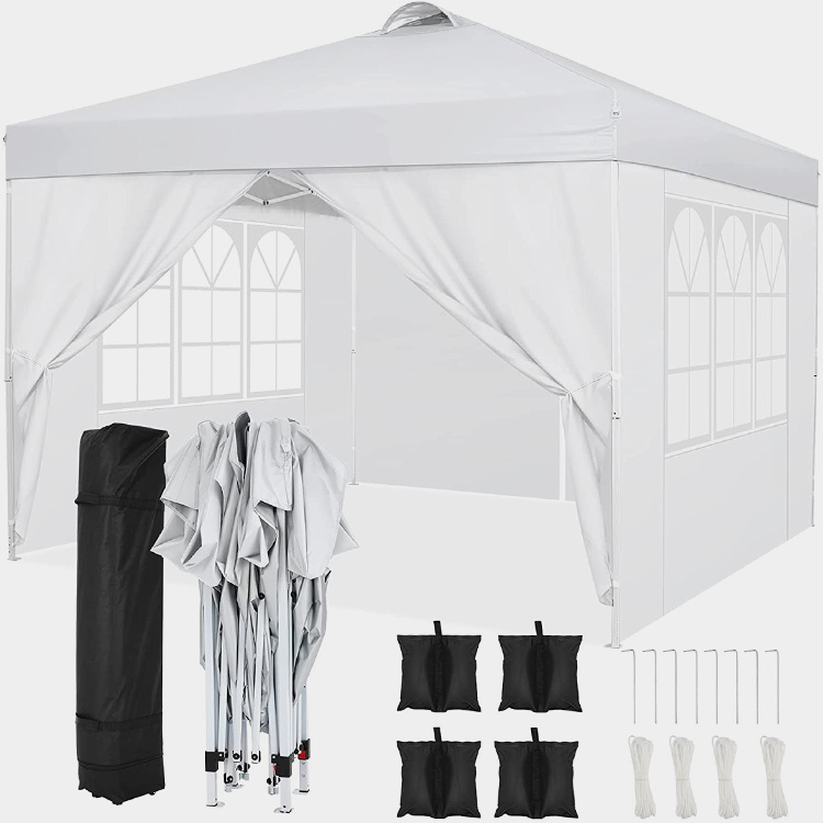 3x3m kaasaskantav pop-up varikatusega telk