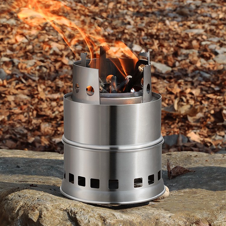 Camping Wood BBQ ahi