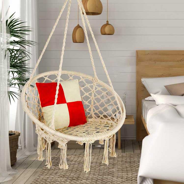 Macrame võrkkiige tool