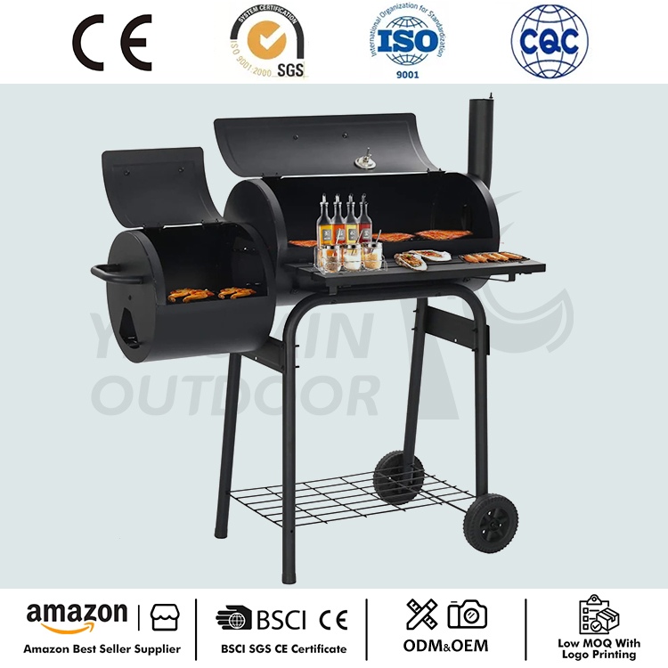 Väljas BBQ söegrill