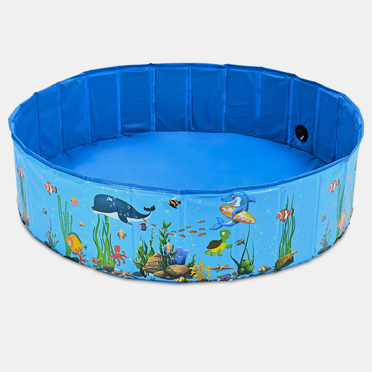 Väljas kokkupandav lemmikloomakoerte vannibassein