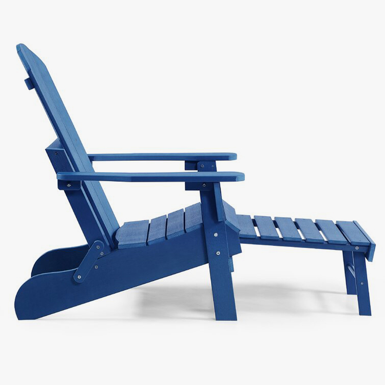 Vaigust kokkupandav Adirondack tool Ottomaniga